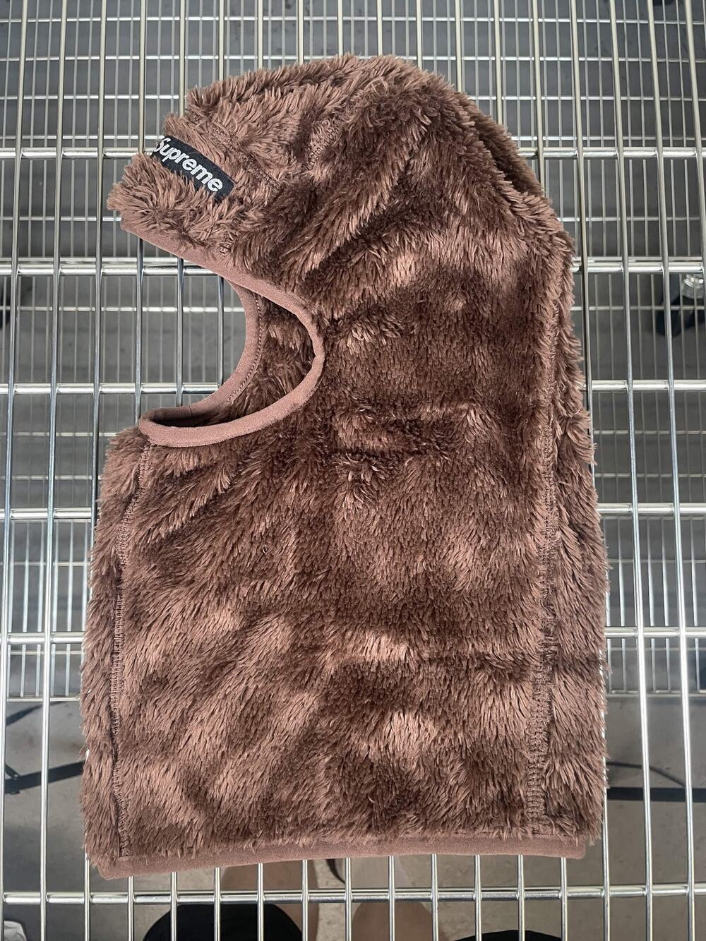Supreme Fuzzy Balaclava Brown